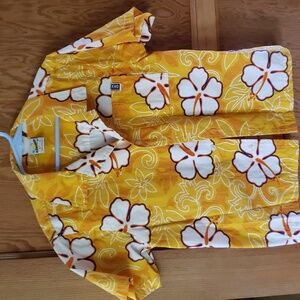 Kid's short-sleeved hawaiian shirt